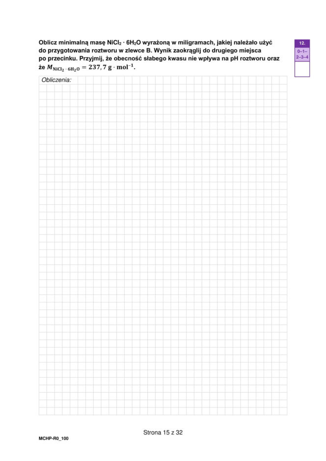 Matura próbna z chemii rozszerzona 2026. ARKUSZE CKE [15.01.2026]