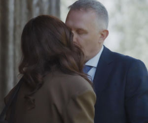 M jak miłość. Joanna (Dominika Sakowicz), Artur Rogowski (Robert Moskwa)