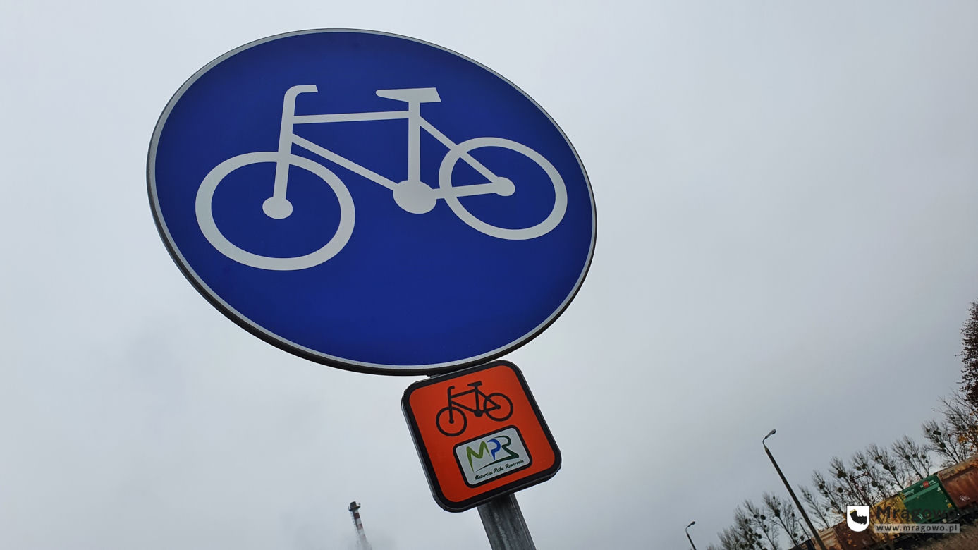 Mazurska Pętla Rowerowa coraz bliżej. Nowe ścieżki rowerowe w Mrągowie już dostępne [ZDJĘCIA]