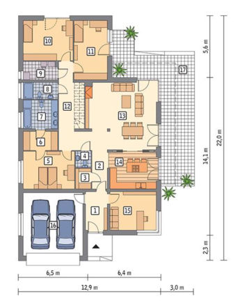Projekt domu EC379 - Nieporównywalny