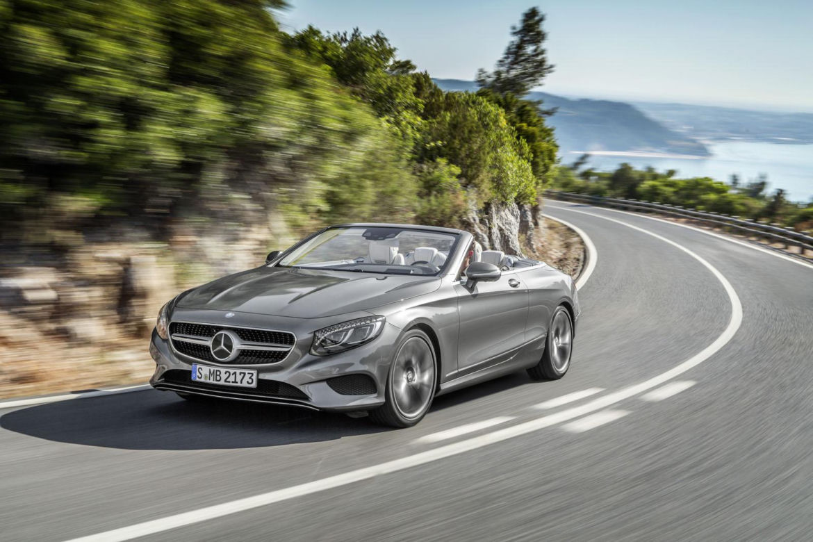 Mercedes klasy S Cabrio
