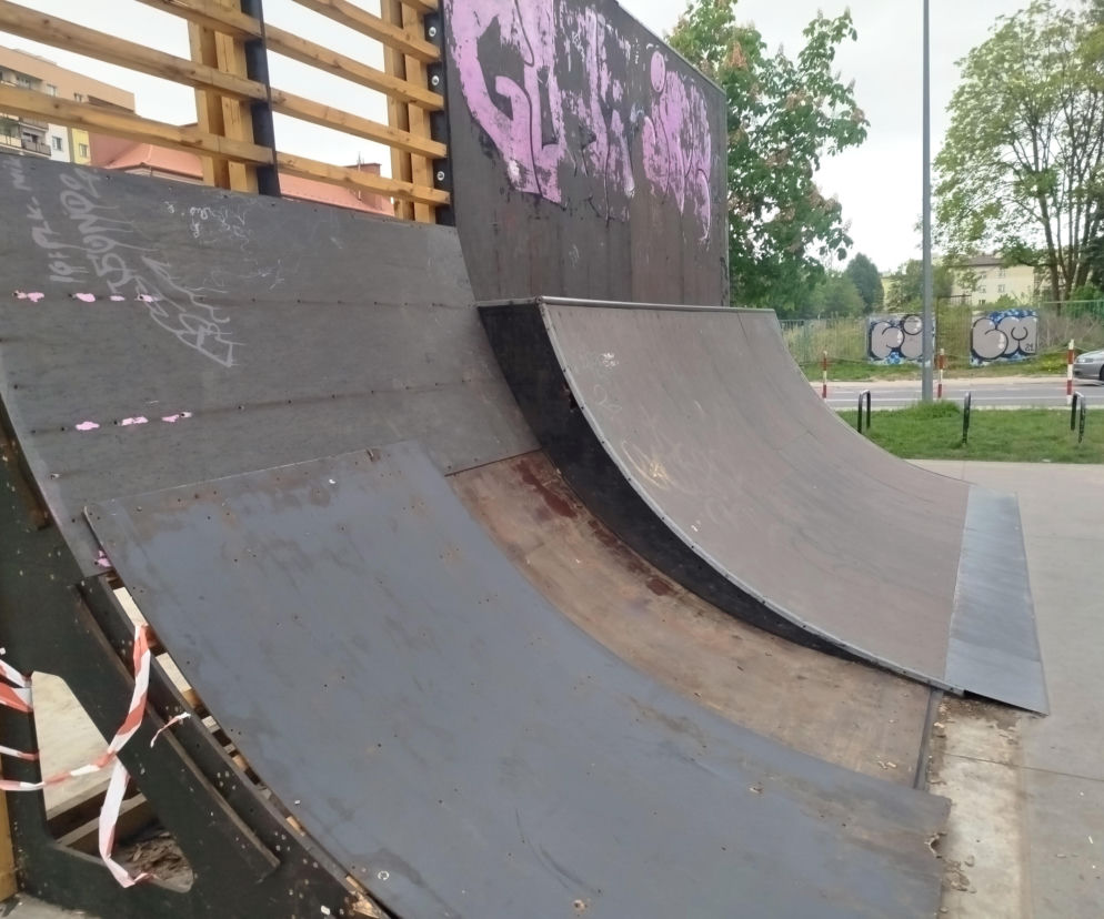 Będzie nowy skatepark w Leśniczówce. Stara drewnniana konkstrukcja zostanie rozebrana