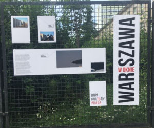 Wystawa przy ulicy Ratuszowej i Dąbrowszczaków