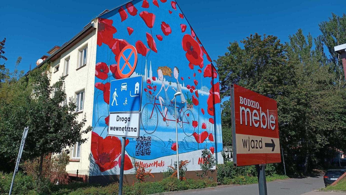 Odwiedziliśmy nowy mural we Wrocławiu. Musimy przyznać - robi wrażenie! Zobaczcie, jak wygląda