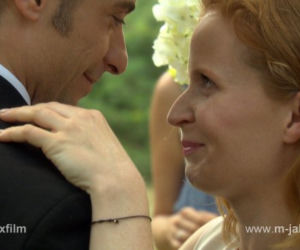 M jak miłość odc. 1174. Ewa (Dominika Kluźniak), Marek (Kacper Kuszewski)