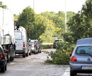 Gwałtowne burze we Francji i Niemczech