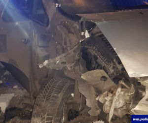 Wzięła samochód od rodziców i go rozbiła