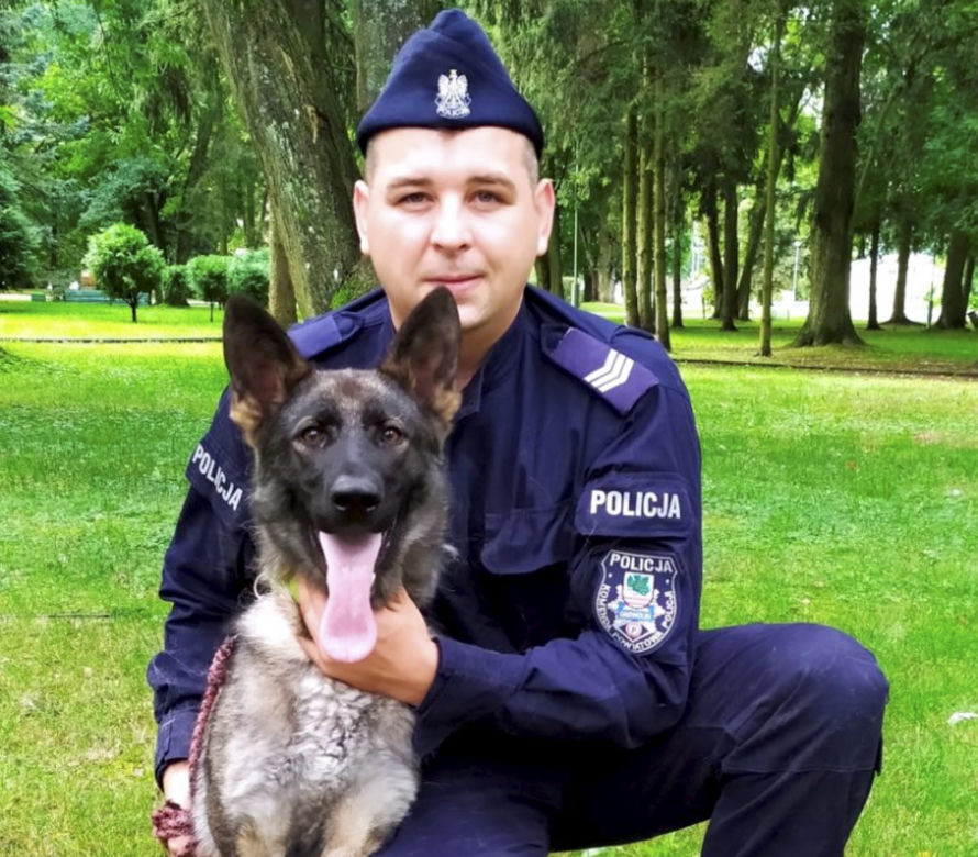Wstąpiła do garwolińskiej policji. Biega za piłką i złodziejami