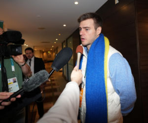 Ukrainiec wyrzucony z igrzysk za kask. Walczy o swoje w trybunale!