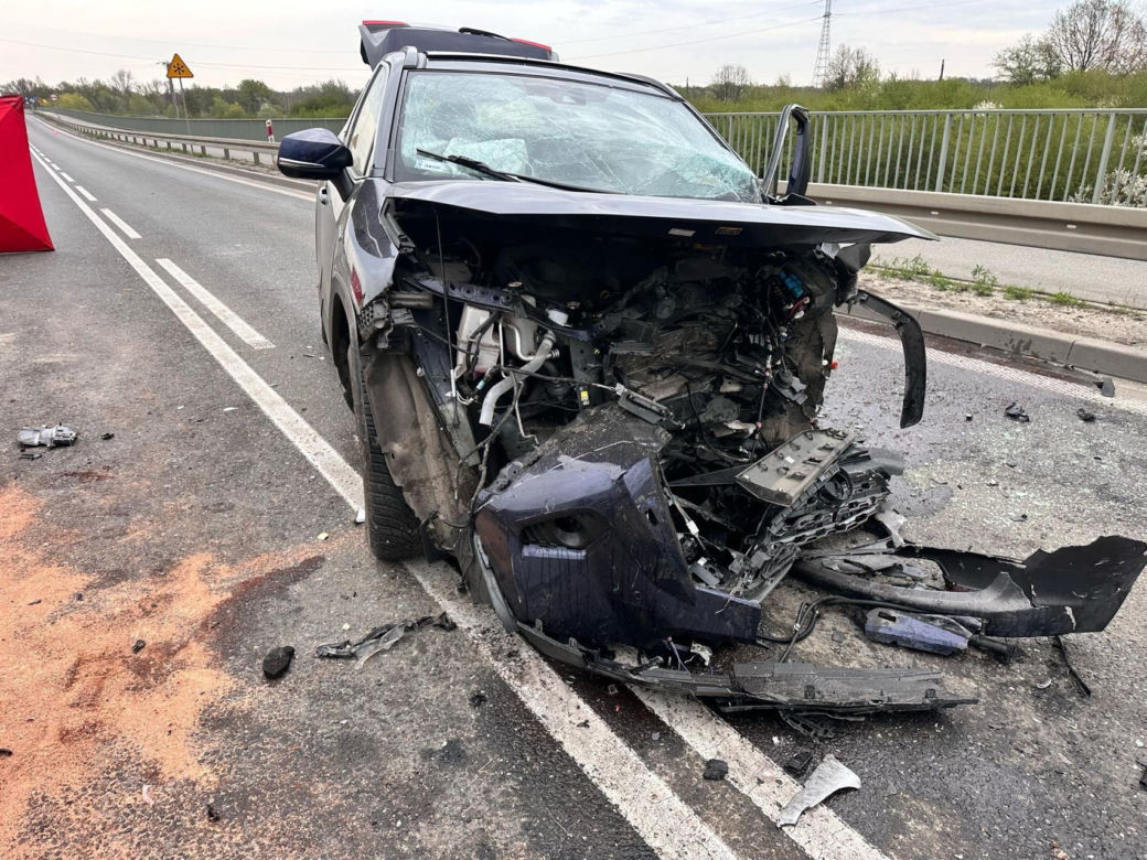 Groźny wypadek na wschodniej obwodnicy Wrocławia 