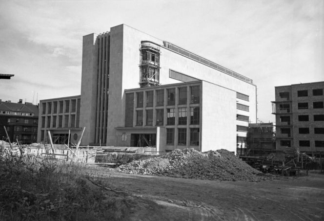 Gmach Muzeum Śląskiego w Katowicach w 1939 r.