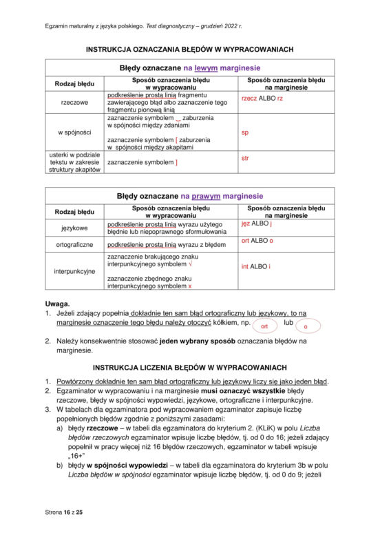 Matura próbna: polski. Klucz odpowiedzi. Jak należało napisać wypracowanie?