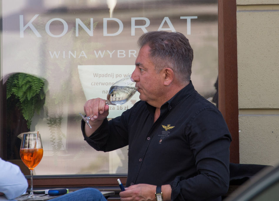 Robert Makłowicz. Wpadł na wino do Kondrata