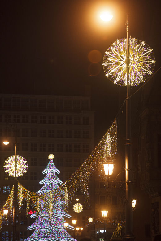 Iluminacja świąteczna we Wrocławiu