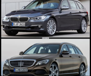Mercedes Klasy C kontra BMW Serii 3 Touring