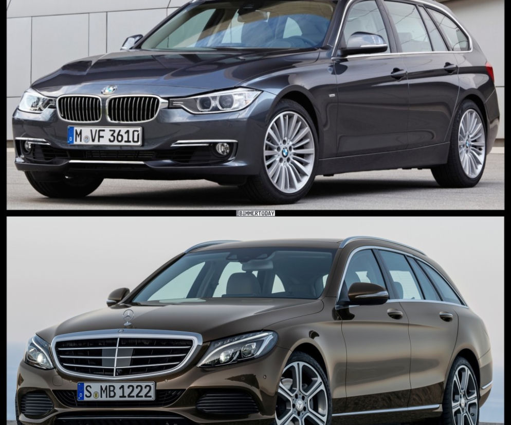 Mercedes Klasy C kontra BMW Serii 3 Touring