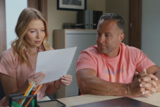 Barwy szczęścia odc. 3272. Dominika (Karolina Chapko), Sebastian (Marek Krupski)