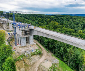 Budowa drogi S19. Najwyższa estakada w Polsce