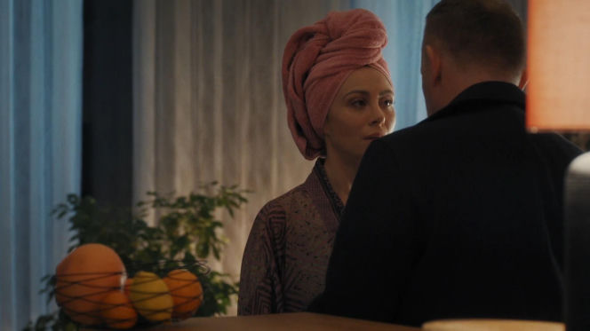 M jak miłość odc. 1921. Joanna (Dominika Sakowicz), Artur Rogowski (Robert Moskwa)