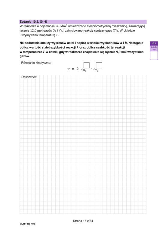Matura 2025 chemia rozszerzona - arkusz CKE 16.05.2025 - Formuła 2023