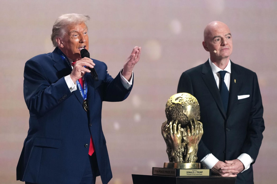 Donald Trump z Nagrodą Pokoju