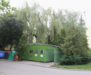 Bezdomna urodziła na śmietniku