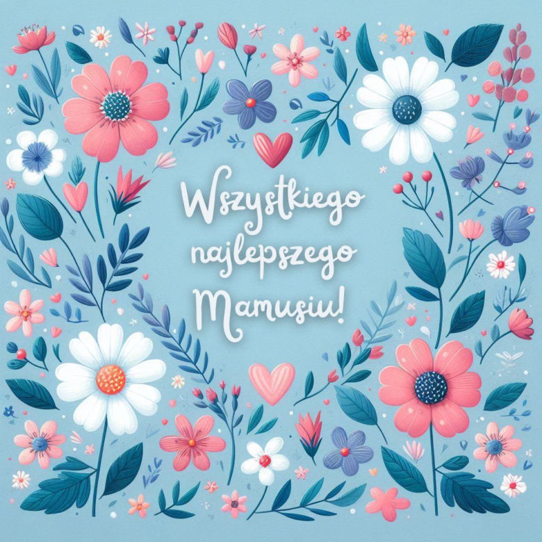Piękne kartki na Dzień Mamy