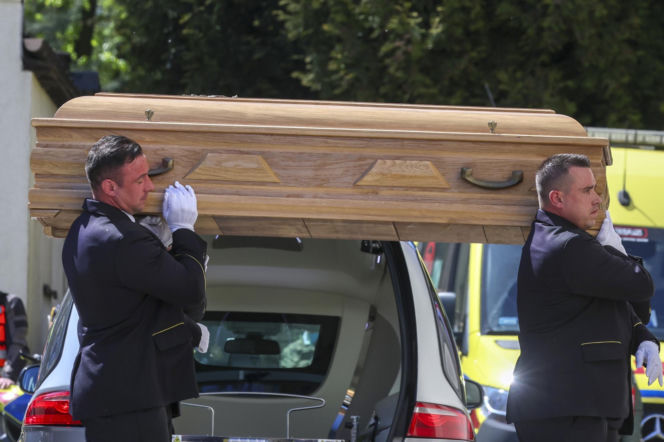 Ból, rozpacz, łzy. Poruszające sceny na pogrzebie Łukasza Litewki