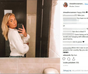 Tajemnicza śmierć 20-letniej modelki Sinead McNamary