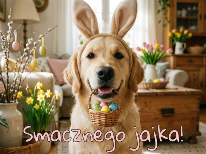 Wielkanoc2026-szczeniak-z-koszyczkiem