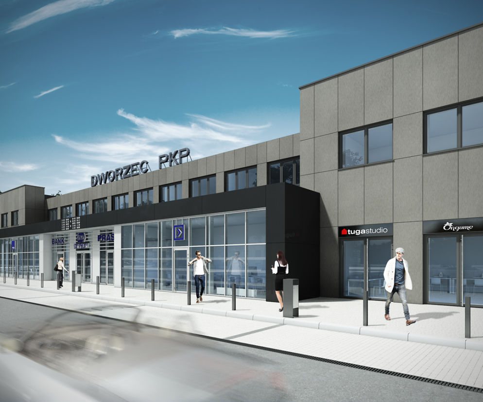 Nowa inwestycja spółki PKP - modernizacja dworca w Dębicy 