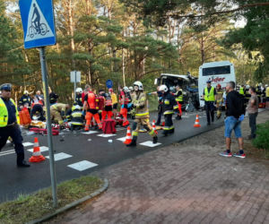 Zderzenie dwóch autkarów w Dźwirzynie pod Kołobrzegiem