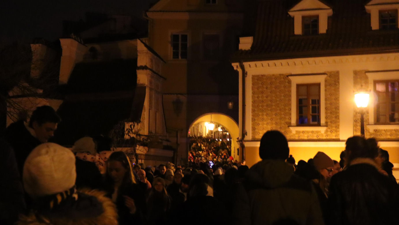 Ciężarówka Coca-Coli w Lublinie! Miasto jeszcze nigdy nie wyglądało tak magicznie! [ZDJĘCIA]