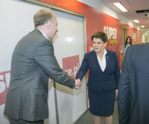 Premier Szydło z wizytą w Super Expressie