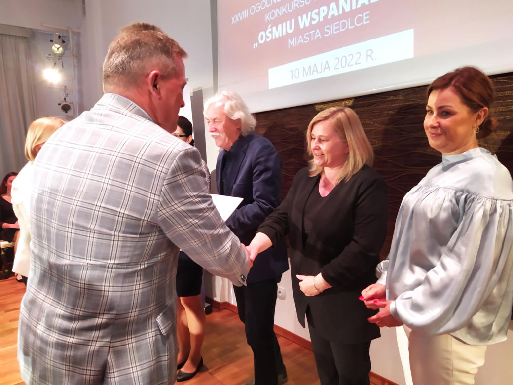 Laureaci i wyróżnieni w konkursie "Ośmiu Wspaniałych" w Siedlcach w 2022 roku - fotorelacja