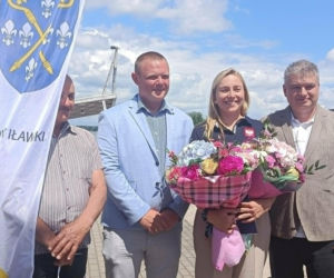 Agata Barwińska uhonorowana tablicą w Alei Żeglarskiej