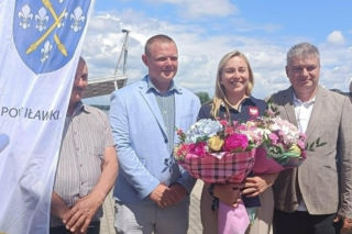 Agata Barwińska uhonorowana tablicą w Alei Żeglarskiej