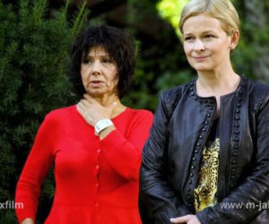 M jak MIŁOŚĆ odc. 963. Wanda Budzyńska (Maria Rybarczyk), Marta (Dominika Ostałowska)