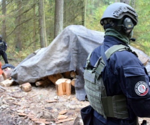 Szudziałowo. Bimbru nie będzie! Na Podlasiu zlikwidowano gigantyczną leśną bimbrownię