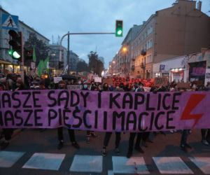 Strajk kobiet w Warszawie