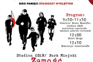 Zamość: Trwają zapisy na Bieg Pamięci Żołnierzy Wyklętych Tropem  wilczym