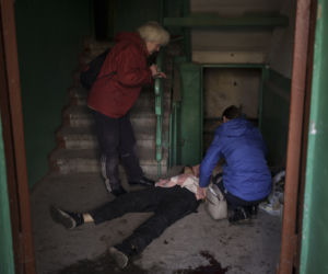 Ukraina. Ostrzał rakietowy miasta Charków