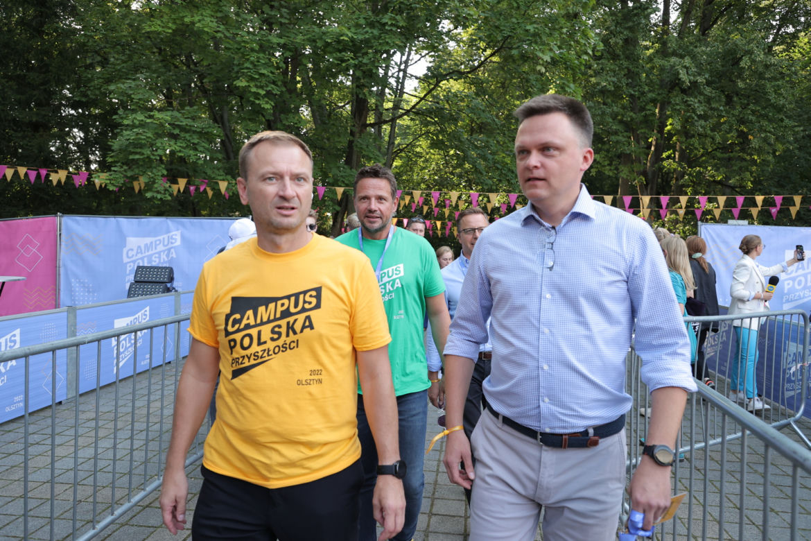 Campus Polska Przyszłości 2022, Rafał Trzaskowski kontra Szymon Hołownia