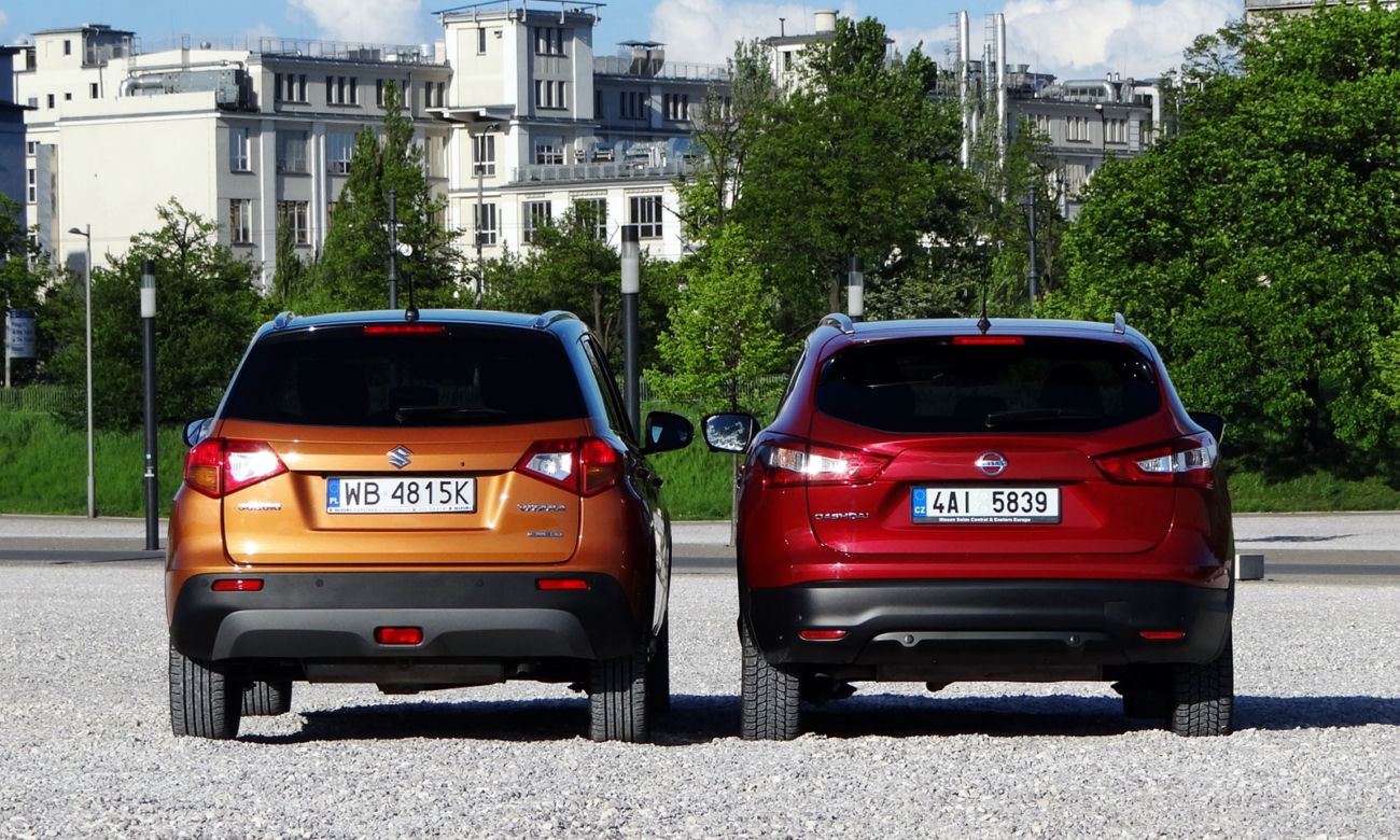 Suzuki Vitara vs. Nissan Qashqai