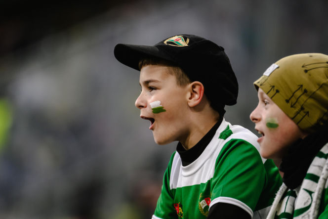 Lechia Gdańsk - Raków Częstochowa; Zdjęcia kibiców z meczu 30. kolejki PKO BP Ekstraklasy