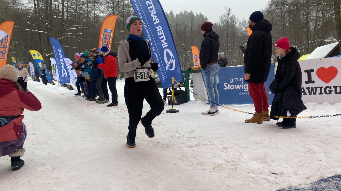 Trzeci bieg cyklu Trail!ON Stawiguda 2025/26 cz.2