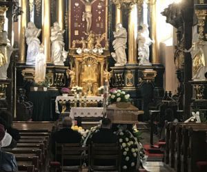 Śmiertelnie pobita przez męża Katarzyna M. została pochowana w Pińczowie