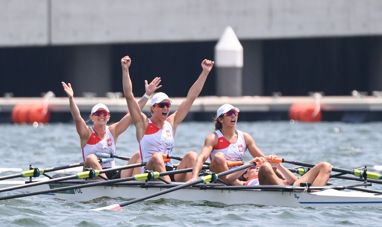 Srebrny medal dla Polski w olimpijskim finale wioślarskich czwórek podwójnych!