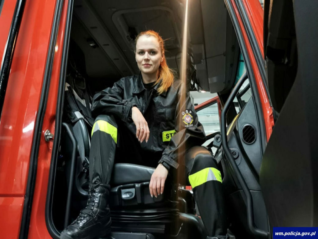 "Wonder Woman" służy w szczycieńskiej policji