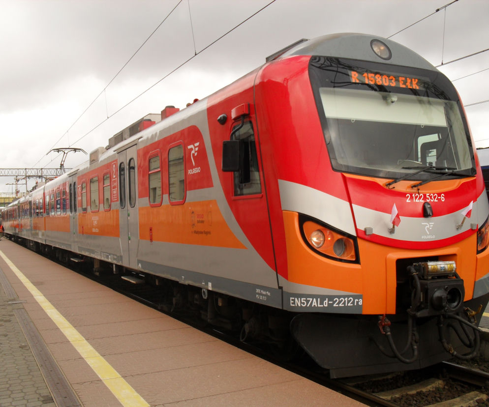 Podlaskie: Nowy rozkład jazdy pociągów. Zmiany w PKP od niedzieli 13.03.2022